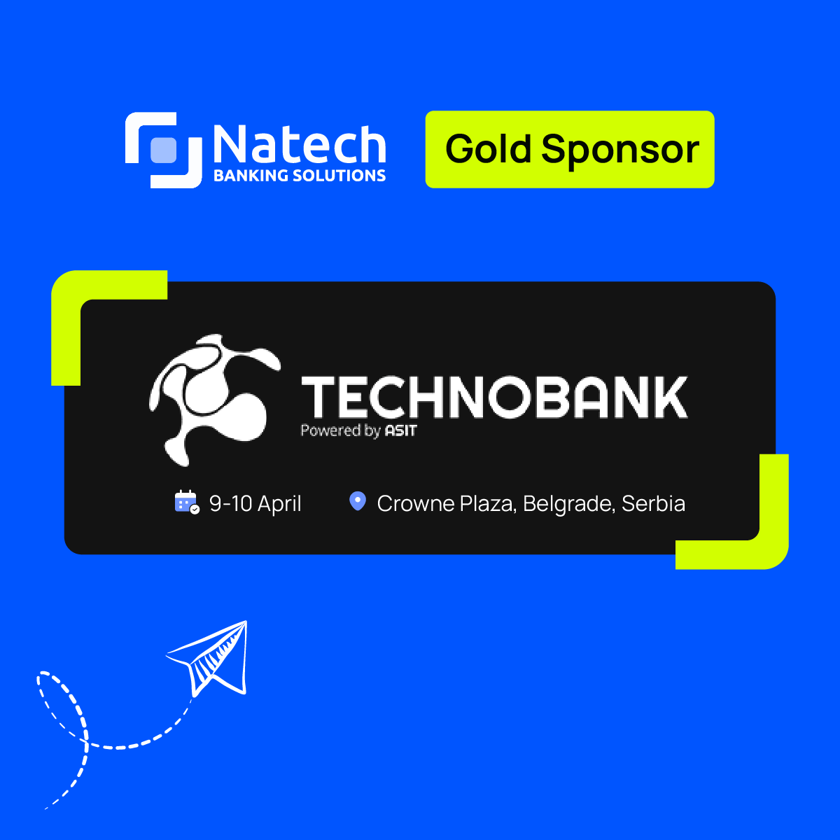 Natech events: Natech Banking Solutions – Gold Sponsor at Technobank 2025