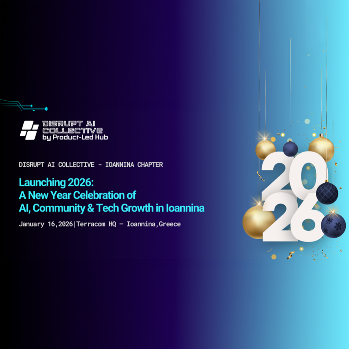Natech Events Let's Meet at Disrupt AI Collective – Ioannina Chapter New Year Event ...